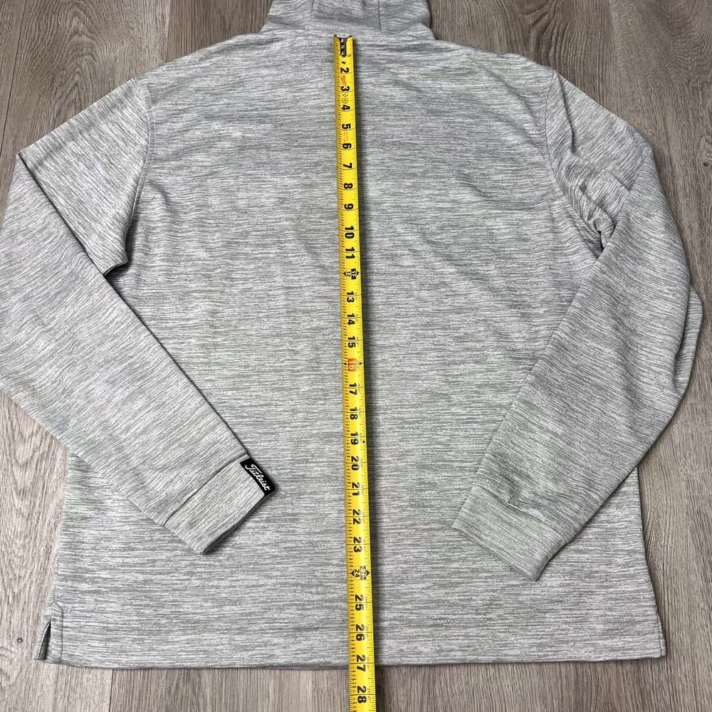 Footjoy Titleist Team Issue Pullover Hoodie Mens Size Medium Heathered Gray - Picture 11 of 11